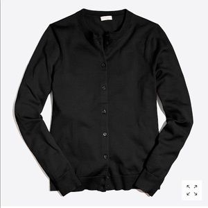 J.Crew Black Caryn Cardigan